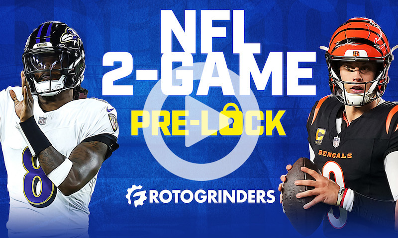 NFL DFS Pre-Lock Show: Week 18 - Saturday Football