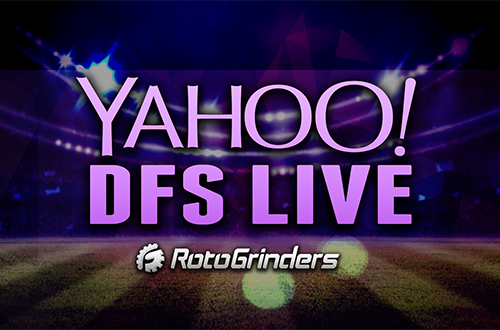 NFL Week 16 Yahoo DFS LIVE presented by RotoGrinders