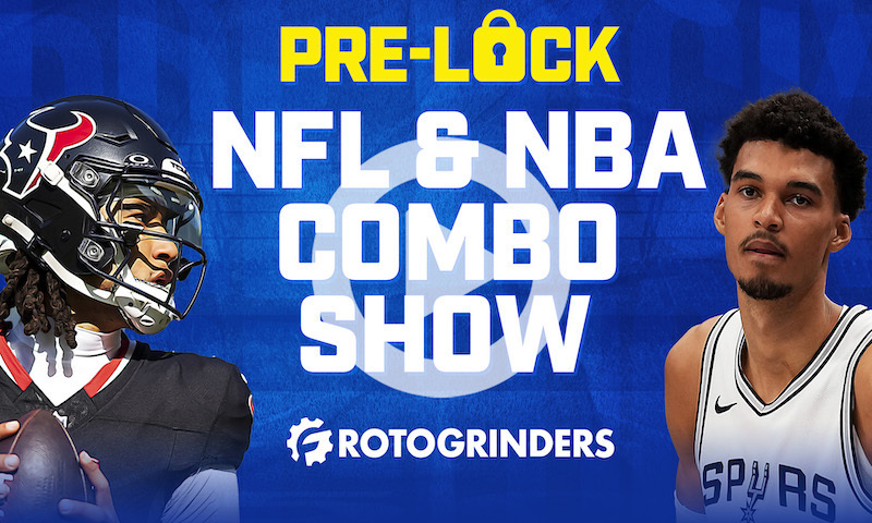 Pre-Lock NFL & NBA Combo Show - Thursday, October 31st