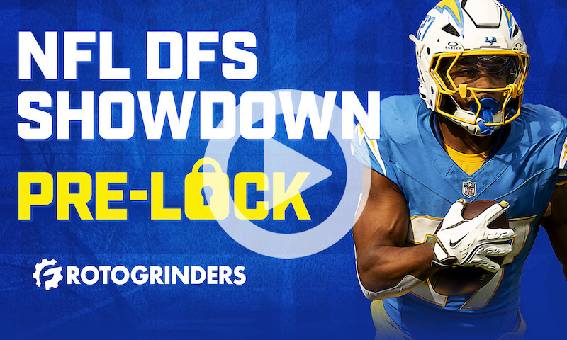 NFL DFS Pre-Lock Show: Week 11 - Sunday Night Football