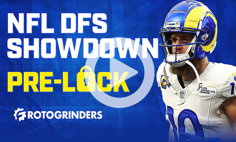 NFL DFS Pre-Lock Show: Week 12 - Sunday Night Football