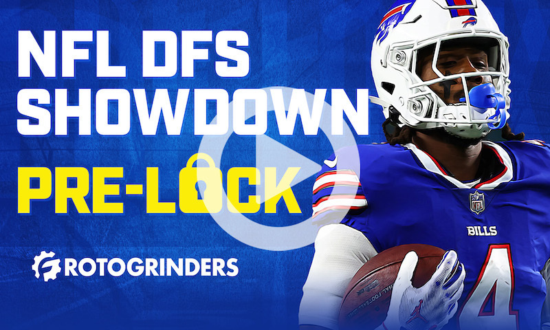 NFL DFS Pre-Lock Show: Week 13- Sunday Night Football