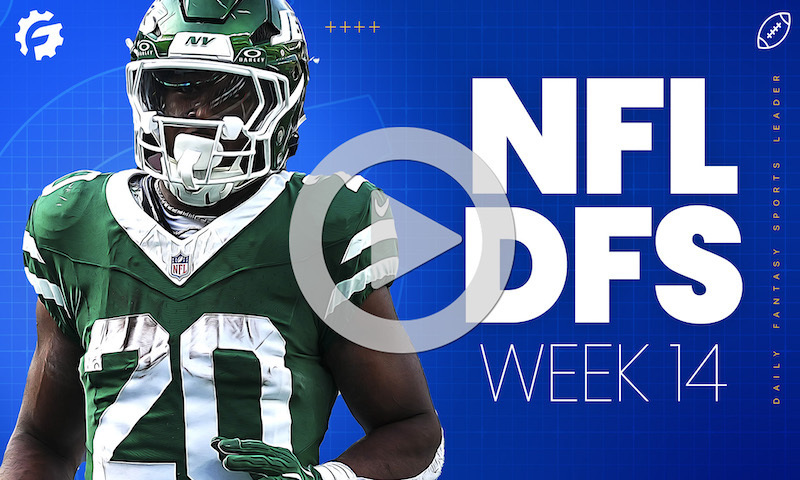NFL DFS Sunday Morning Show Block - Week 14
