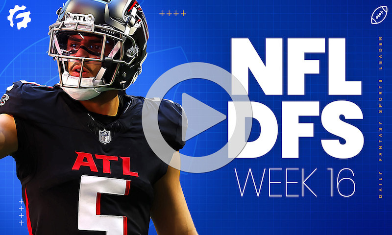 NFL DFS Sunday Morning Show Block - Week 16