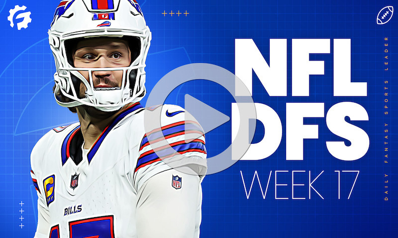 NFL DFS Sunday Morning Show Block - Week 17