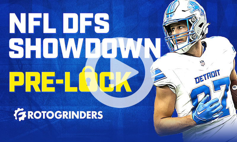 NFL DFS Pre-Lock Show: Week 10 - Sunday Night Football