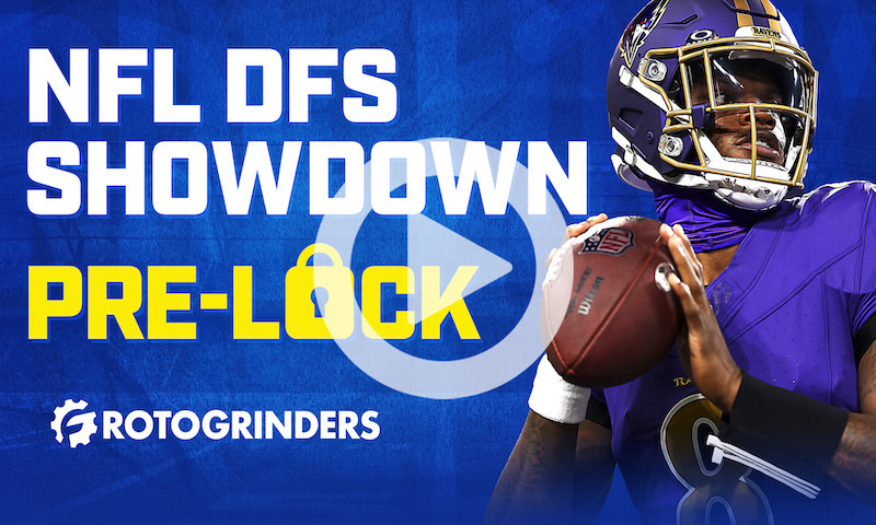 NFL DFS Pre-Lock Show: Week 12 - Monday Night Football