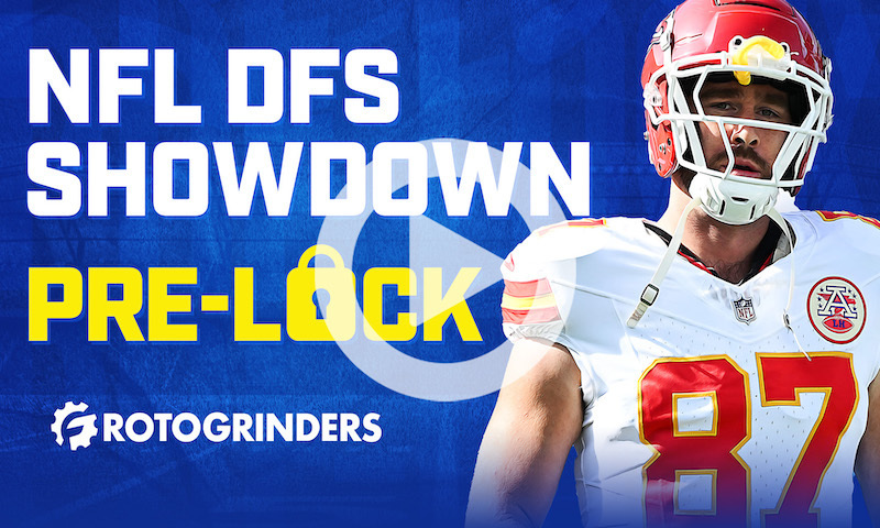 NFL DFS Pre-Lock Show: Week 13 - Black Friday Football