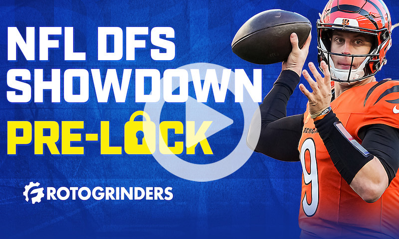 NFL DFS Pre-Lock Show: Week 14 - Monday Night Football
