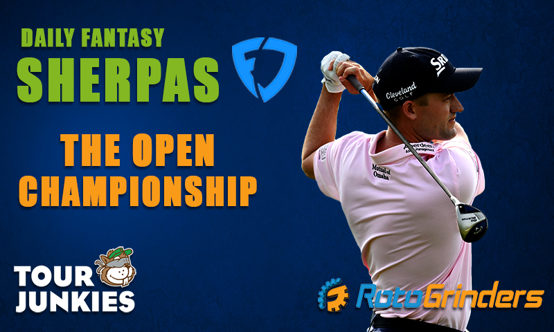 PGA Daily Fantasy Sherpas: The Open Championship