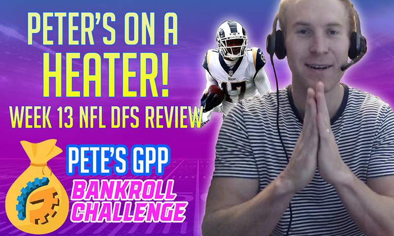 Peter's On A Heater! Week 13 Bankroll Challenge Review