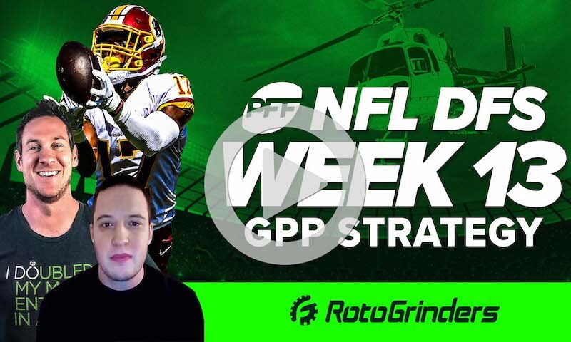 NFL DFS Week 13: Pro Football Focus