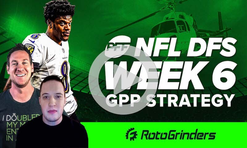 NFL DFS Week 6: Pro Football Focus