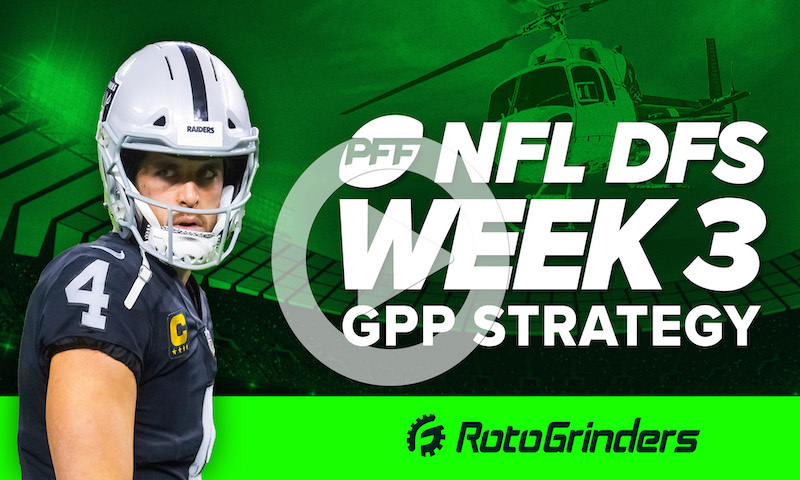 NFL DFS Pro Football Focus Show - Week 3