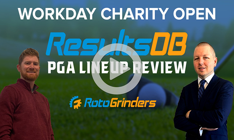 PGA DraftKings DFS Picks and Review - Workday Charity Open