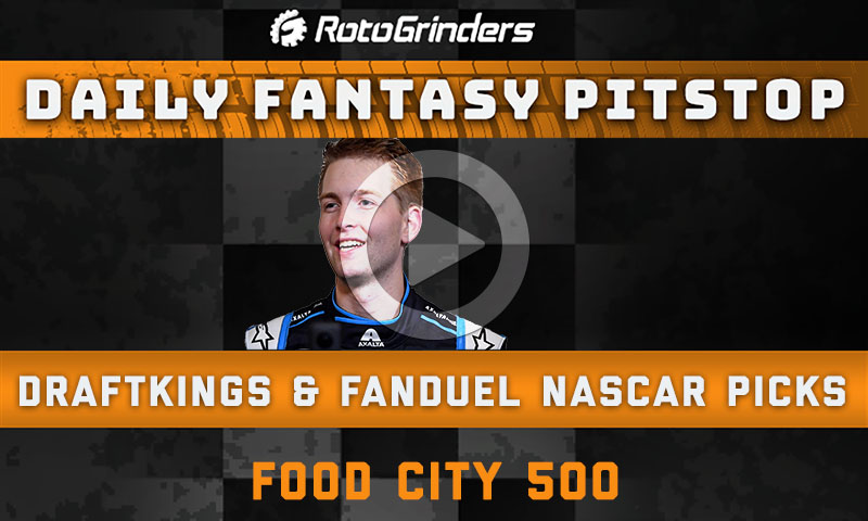 DraftKings NASCAR Picks: Food City 500 - Daily Fantasy Pitstop