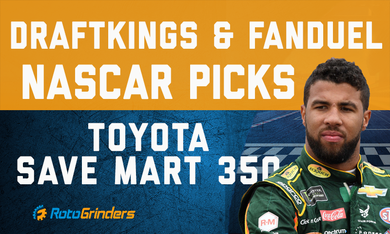 The Daily Fantasy Pitstop - Toyota Save Mart 350