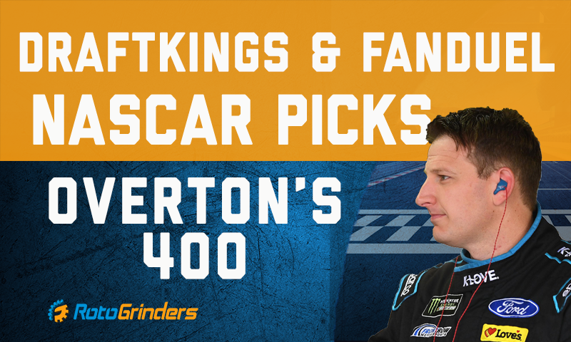 The Daily Fantasy Pitstop - Overton's 400