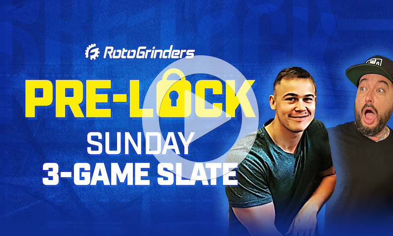 NFL DFS Showdown Pre-Lock Show - Week 16 (Christmas Day Slate)