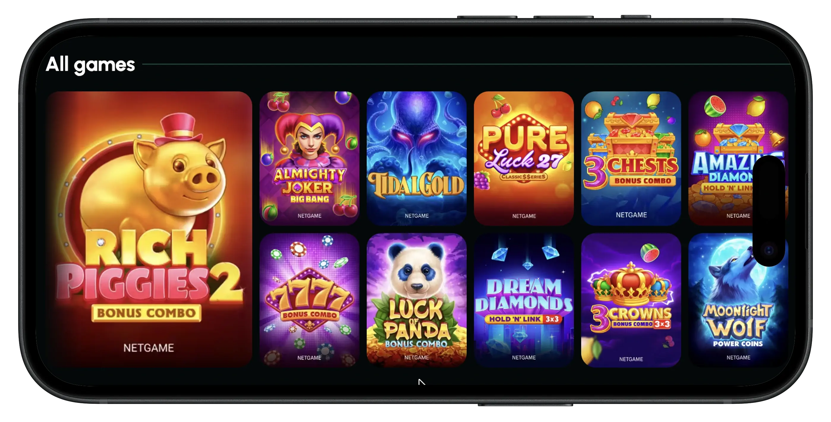 All Games available at Playtana Casino.