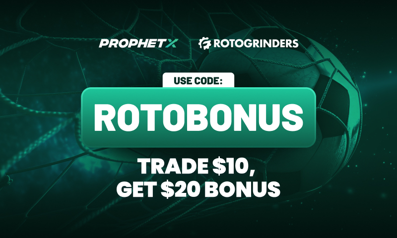 ProphetX promo code ROTOBONUS dishes $20 Switzerland vs. Canada trading bonus