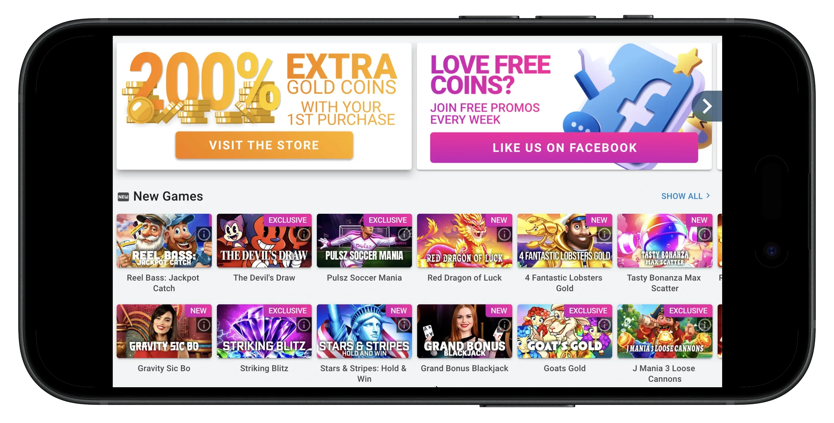Pulsz promo code mobile app, games, promotions, and more.