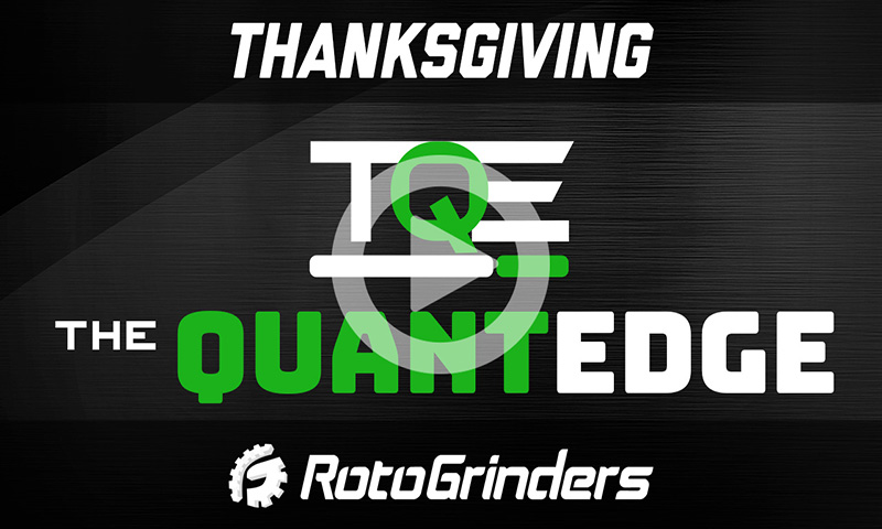 Thanksgiving NFL with The Quant Edge