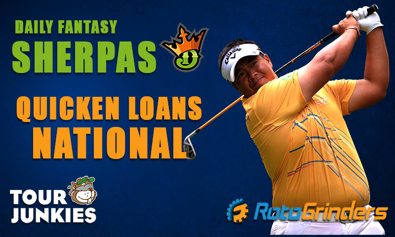 PGA Daily Fantasy Sherpas: Quicken Loans National