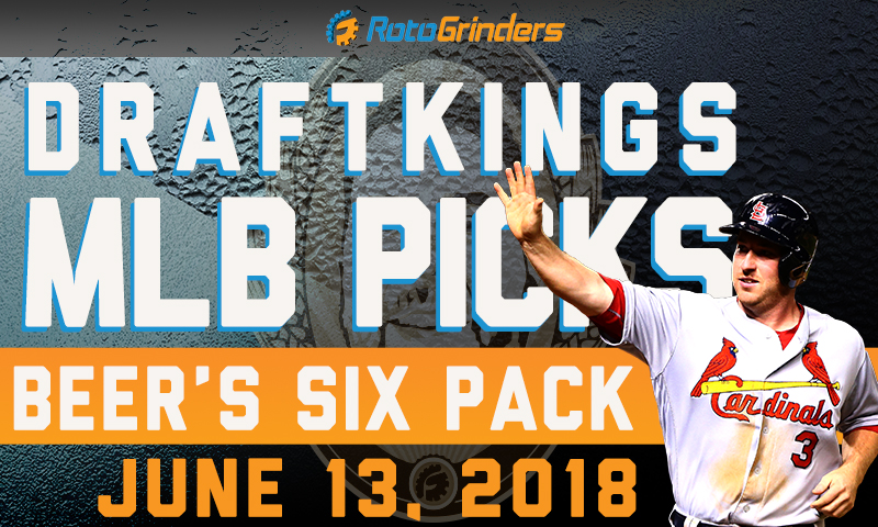Beer's MLB Six-Pack: Wednesday, June 13th