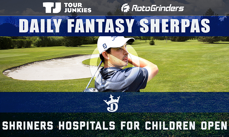 PGA Daily Fantasy Sherpas: Shriners Open