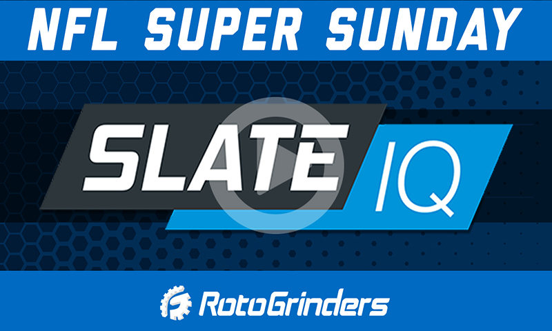SlateIQ - Super Sunday Showdown DFS Analysis