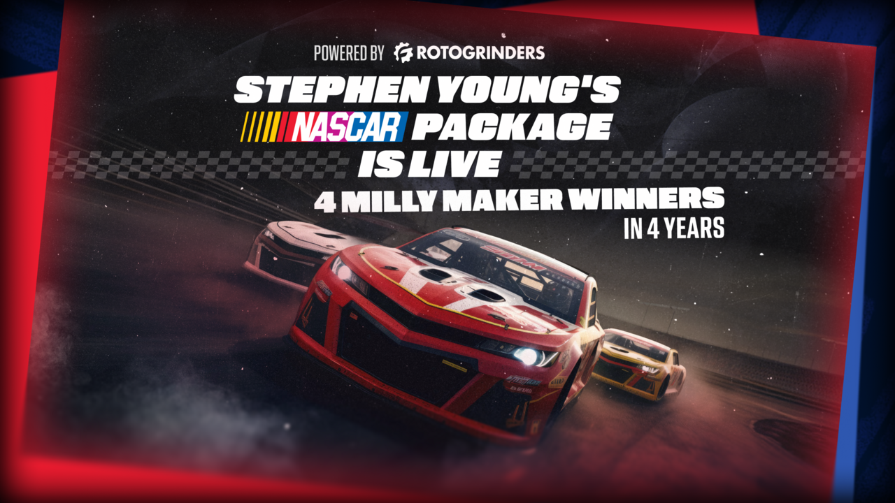 Stevie's NASCAR DFS Package is Live!