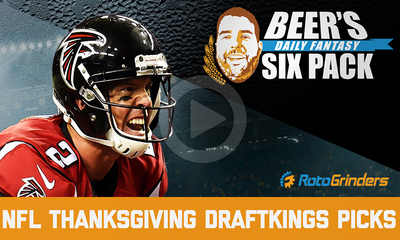 DraftKings NFL 6 Pack: Thanksgiving