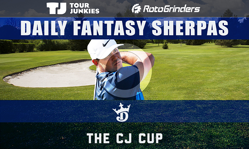 PGA Daily Fantasy Sherpas: THE CJ CUP