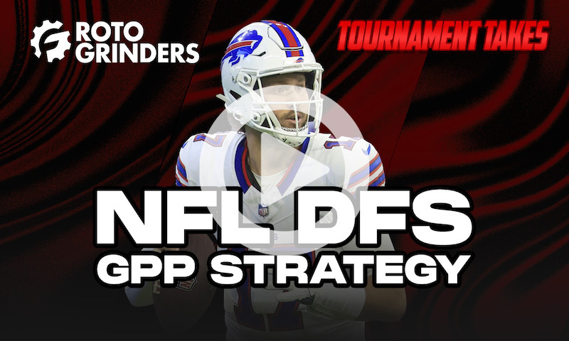 Tournament Takes Show - NFL DFS GPP Strategy for Week 11