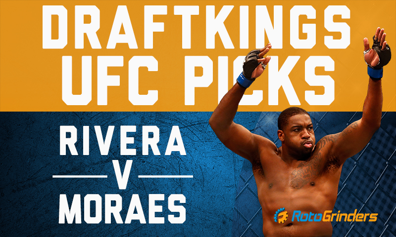 Daily Fantasy Takedown: UFC Fight Night Rivera vs Moraes