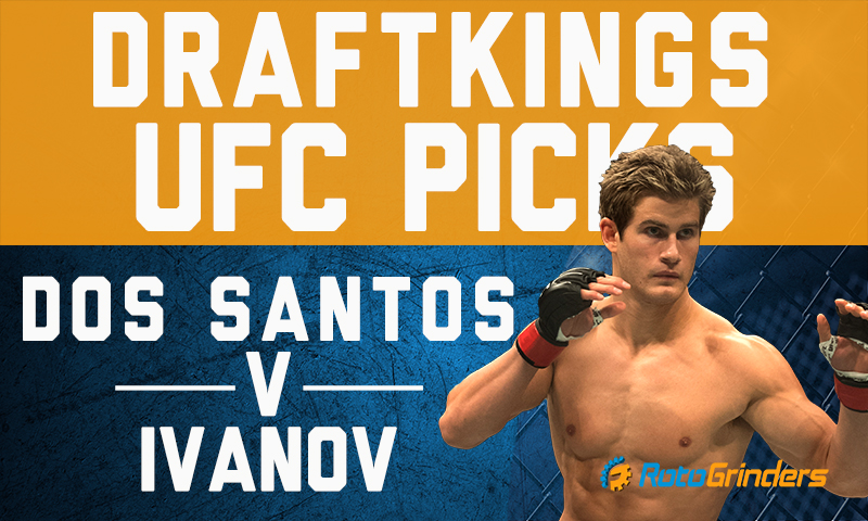 Daily Fantasy Takedown: UFC Fight Night Dos Santos v Ivanov