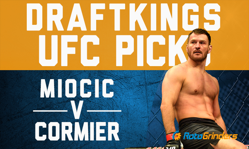 Daily Fantasy Takedown: UFC 226 - Miocic vs Cormier