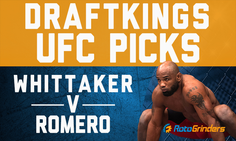 Daily Fantasy Takedown: UFC 225 Whittaker v Romero 2