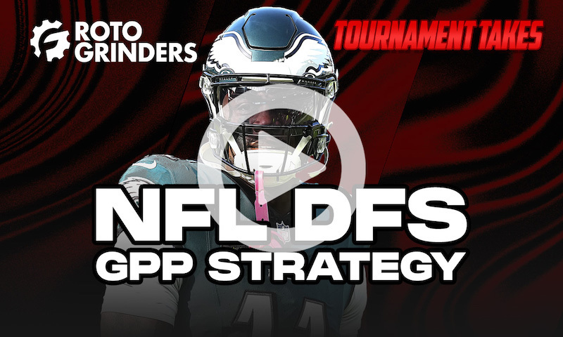 Tournament Takes Show - NFL DFS GPP Strategy for Week 16