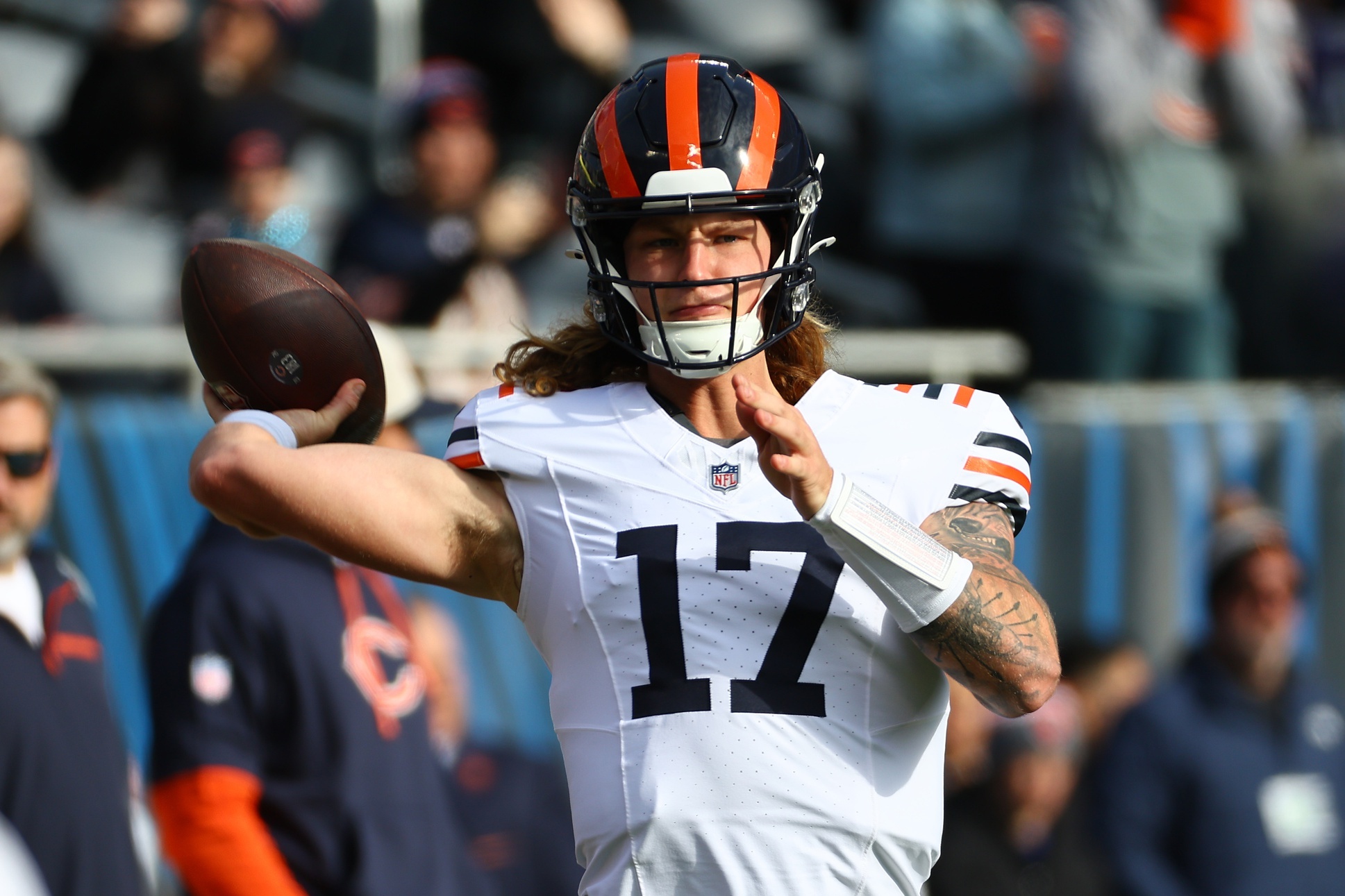 Bears quarterback Bagent