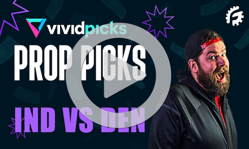 NFL Thursday Night Player Props on Vivid Picks - Colts vs Broncos