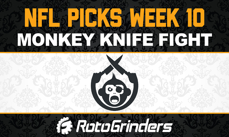 NFL Week 10 Weekly Props: Monkey Knife Fight