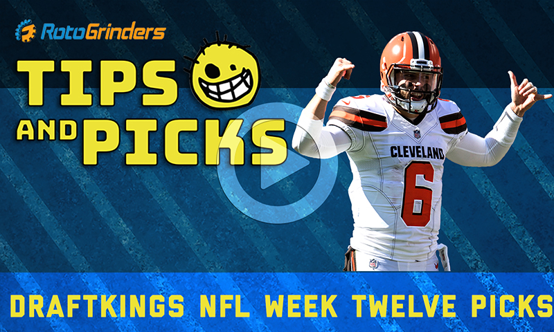 NFL Week 12 Tips & Picks
