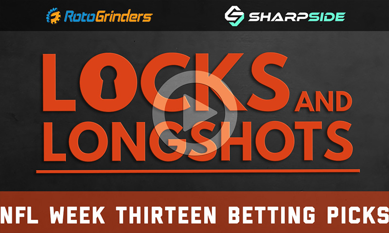 NFL Week 13 Betting Picks - Locks and Longshots
