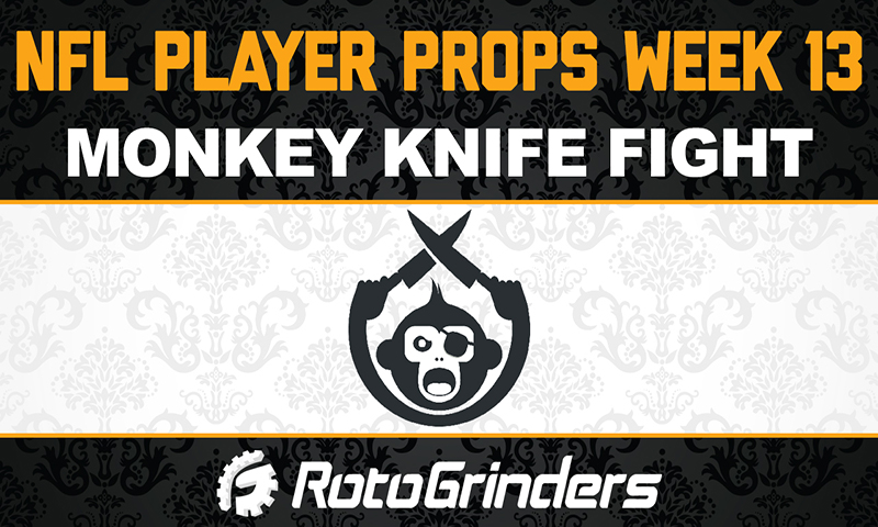 NFL Week 13 Weekly Props: Monkey Knife Fight
