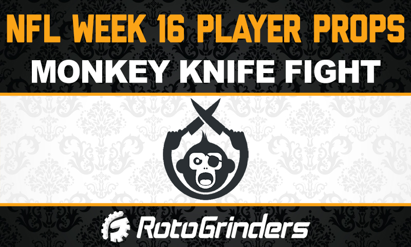 NFL Week 16 Monkey Knife Fight