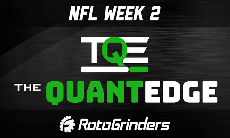 Week 2 NFL with The Quant Edge