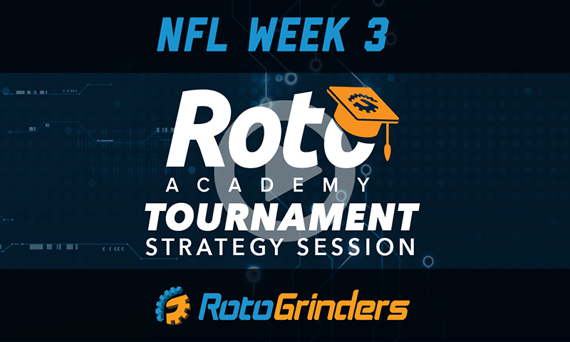 FREE: NFL Week 3 RotoAcademy Show