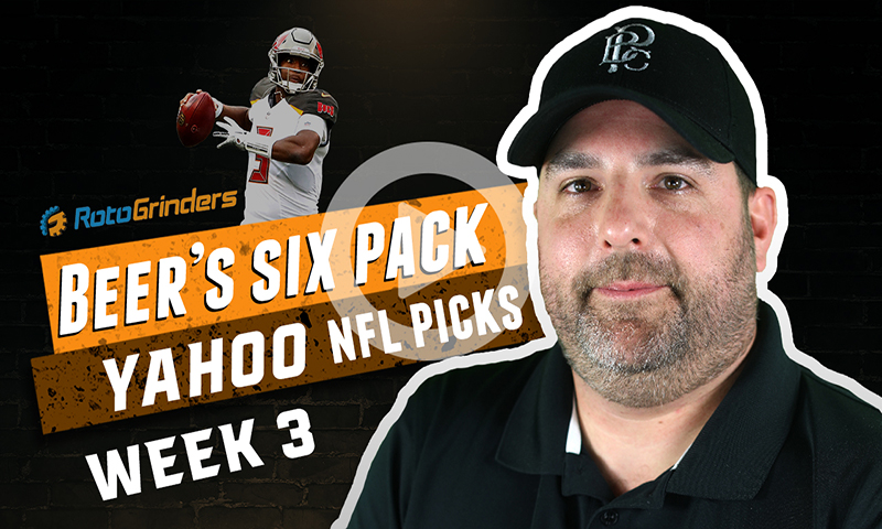 Yahoo NFL Six-Pack: Week 3